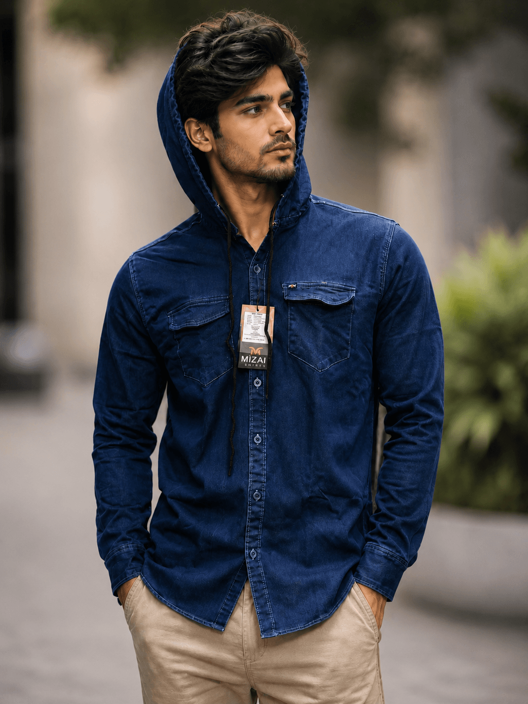 JEANS CAP SHIRT
